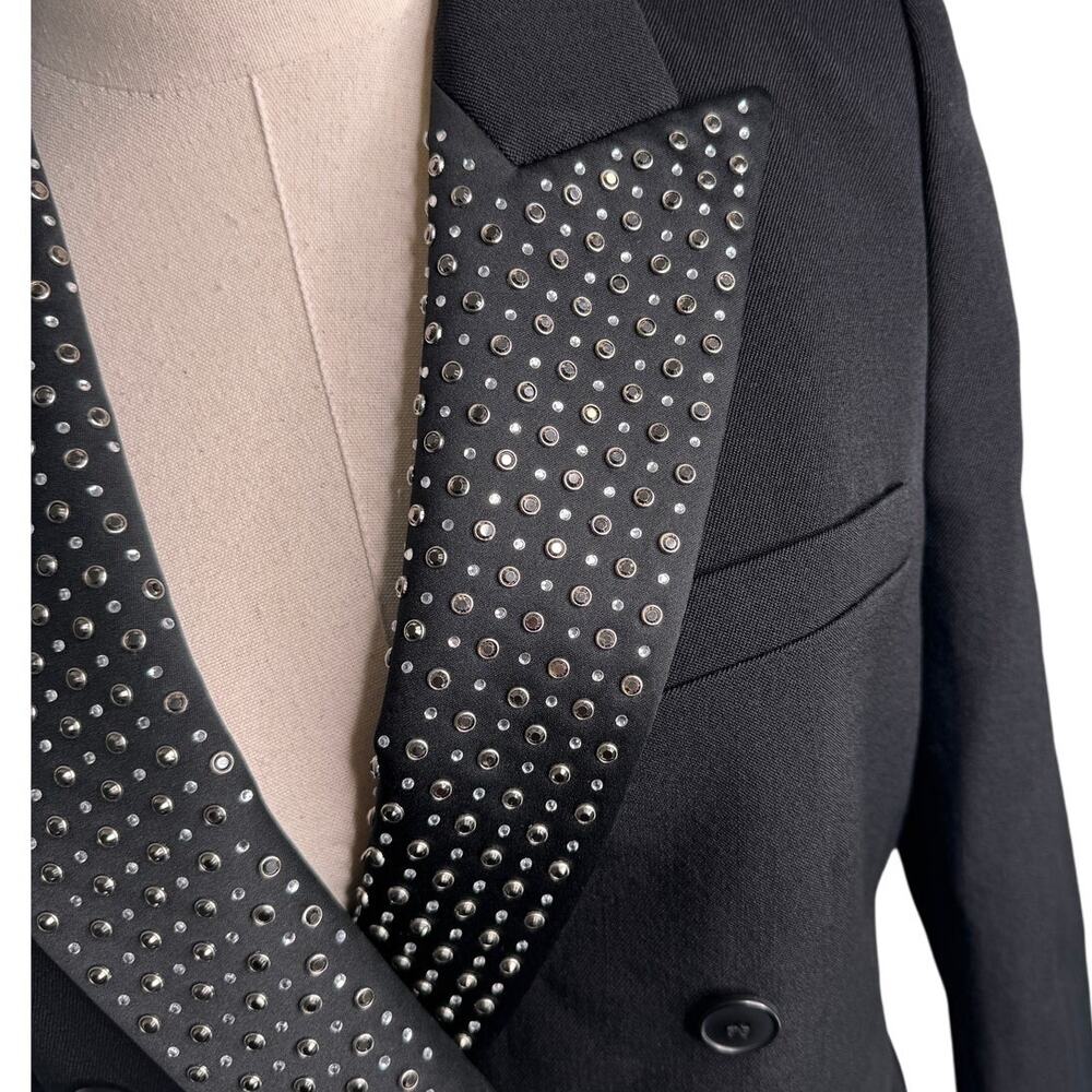 Isabel Marant Paryam embellished blazer jacket crystal studded size FR40 US 8 - Picture 7 of 16